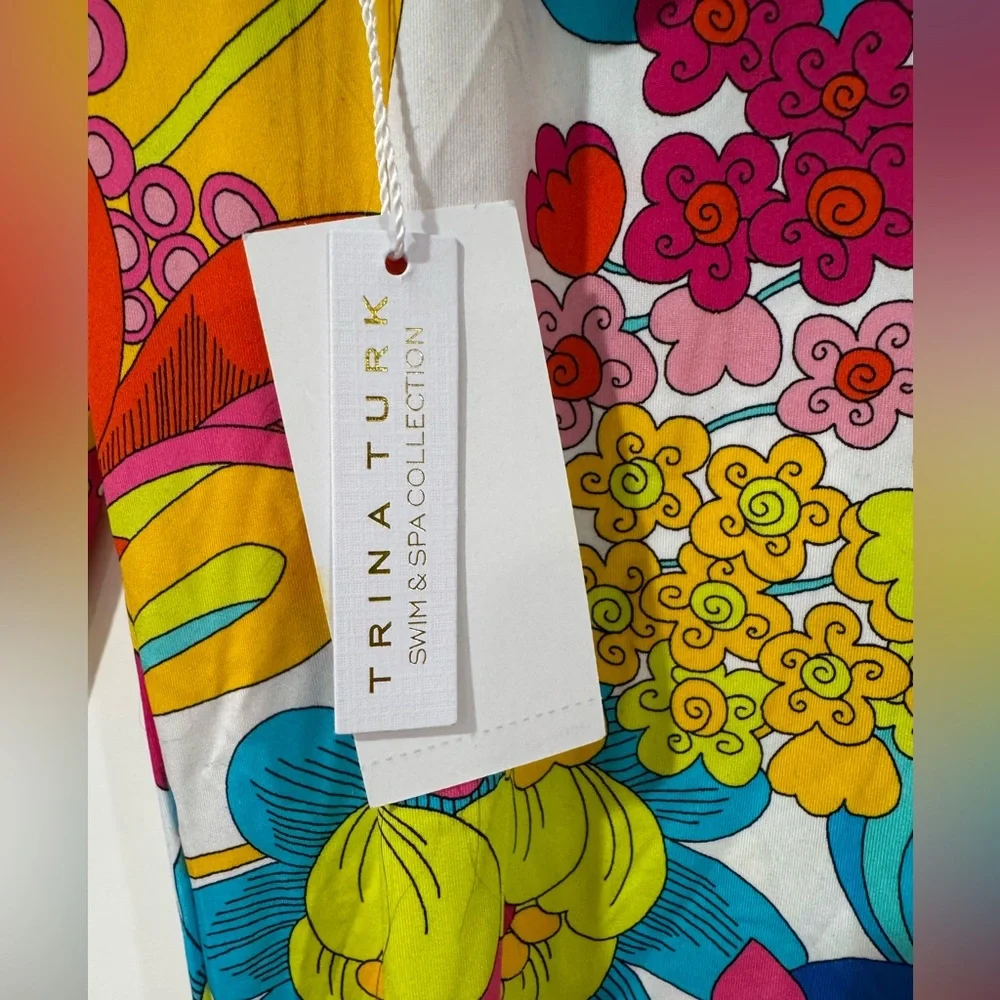 Trina Turk Womens Fontaine Swim Pants size Large - Picture 4 of 6